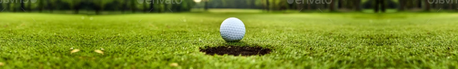 Golf ball on the Draper Valley course