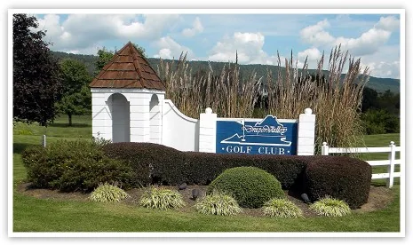 Draper Valley Golf Club entrance sign