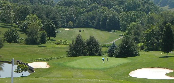 Draper Valley Golf Club course view 9